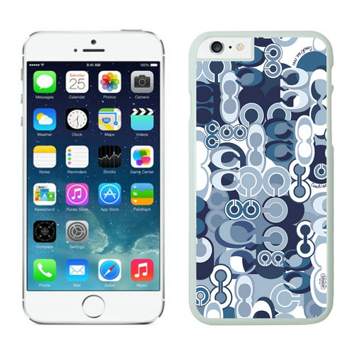 Coach Fashion C Blue iPhone 6 Cases FAQ - Click Image to Close